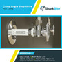 SharkBite 23056LF  1/2" Barb x 1/4" OD Compression Brass Quarter-Turn Angle Stop Valve Image 4
