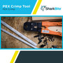 SharkBite 23100  3/8" to 1" PEX Crimp Ring Multi-Head Tool Kit Image 4