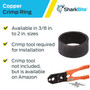 SharkBite 23102CP25  1/2" PEX Copper Crimp Ring - 25 per Package Image 3