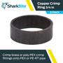 SharkBite 23103CP25  3/4" PEX Copper Crimp Ring - 25 per Package Image 1