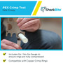 SharkBite 23251 1/2" and 3/4" PEX Crimp Tool with Orange Handles Image 4