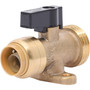 SharkBite 25559LF  1/2" Push-to-Connect x 3/4" MHT Washing Machine Straight Valve Image 0
