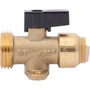 SharkBite 25559LF  1/2" Push-to-Connect x 3/4" MHT Washing Machine Straight Valve Image 2