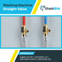 SharkBite 25559LF  1/2" Push-to-Connect x 3/4" MHT Washing Machine Straight Valve Image 6