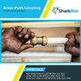 SharkBite U006LFA  3/8" (1/2" OD) x 3/8" (1/2" OD) Brass Push-to-Connect Repair Coupler Image 4