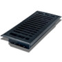 Sierra Grates CTP412-BLK  4" x 12" Cast Iron Black Contemporary Floor Register Image 0
