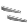American Chrome 21960  30" Chrome Spring Loaded Mud Flap Hanger 2 per Pack Image 1