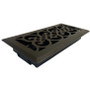 Sierra Grates VIC414-BRZ  4" x 14" Victorian Metallic Bronze Floor Register with Air Filter Image 0
