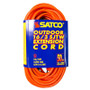 Satco 93-5006  50' Orange Light Duty Outdoor Extention Cord (16-3 SJTW-3) Image 0
