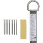 Super Anchor Safety 2813AR  RS-10 Single D-Ring Roof Anchor Stainless Strap Image 0