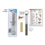 Super Anchor Safety 2816AR  RS-20 Anchor Kit with Dacromet D-Rings, Stainless Steel, 20 Gauge Image 0