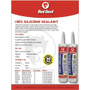 Red Devil 0810  100% Silicone Sealant 2.8 FL. OZ. Squeeze Tube White Image 1