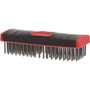 Red Devil 4166  7" Stainless Steel Wire Scrub Brush Image 0