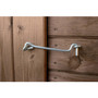Richelieu 1375BR  1" Gate Hook and Eye - Steel with Brass Finish - 2 per Package Image 1