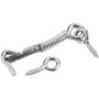 Richelieu 141XR  2-1/2" Safety Gate Hook and Eye - Steel with Zinc Finish - 2 per Package Image 0 Richelieu 141XR  2-1/2" Safety Gate Hook and Eye - Steel with Zinc Finish - 2 per Package Image 0