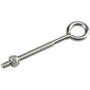Richelieu 2109SSBC  1/4" x 4Eye Bolt with Nut in Stainless Steel - 1 per Package Image 0