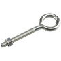 Richelieu 2113SSBC  5/16" x 4" Eye Bolt with Nut in Stainless Steel - 1 per Package Image 0