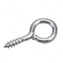 Richelieu 2502XR  1/16" x 7/8" Screw Eye with Zinc Finish - 14 per Package Image 0