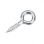 Richelieu 2510XR  5/32" x 1-3/4" Screw Eye with Zinc Finish - 5 per Package Image 0