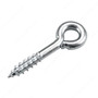 Richelieu 2514XR  7/32" x 2-3/8" Screw Eye with Zinc Finish - 3 per Package Image 0