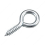Richelieu 2518XR  9/32" x 2-5/8" Screw Eye with Zinc Finish - 3 per Package Image 0