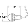 Peterson V438  License Plate/Utility Light   Chrome   Sealed Image 1