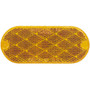 Peterson V480A  Reflector   Oblong Quick Mount   Amber   2 per pack. Image 0