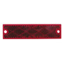 Peterson V487R  Compact Rectangular Reflector   Red   2 Pk Image 0
