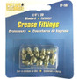 LubriMatic 11-101  1/4"-28 SAE Straight Short Grease Fittings - 10 per Package Image 0
