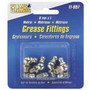 LubriMatic 11-957  8 Piece Assorted Grease Fittings - Metric 6mm x 1 Image 0
