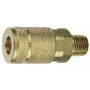 Tru-Flate 13-125  1/4" Tru-Flate Design ("T" Style) Air Line Quick Disconnect Coupler with 1/4" NPT Male Thread Image 0 Tru-Flate 13-125  1/4" Tru-Flate Design ("T" Style) Air Line Quick Disconnect Coupler with 1/4" NPT Male Thread Image 0