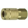Tru-Flate 13-135  1/4" Tru-Flate Design ("T" Style) Air Line Quick Disconnect Coupler with 1/4" NPT Female Thread Image 0