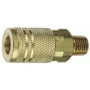 Tru-Flate 13-225  1/4" Industrial / Milton Design ("I/M" Style) Air Line Quick Disconnect Coupler with 1/4" NPT Male Thread Image 0