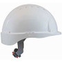JSP 280-EV6151-10  Evolution Deluxe - Standard Brim Hard Hat With 6 Point Polyester Suspension And Wheel Ratchet Adjustment - White Image 0