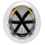 JSP 280-EV6161-10  Evolution Deluxe - Full Brim Non Vented Hard Hat 6 Point Polyester Suspension With Wheel Ratchet Adjustment - White  Image 1