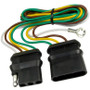 Pico 6590PT  3' Long 4-Way Flat Trailer Connector Extention with Exterior Ground Image 0