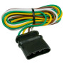 Pico 6595PT  4' Replacement 4-Way Flat Male Trailer Connector Image 0
