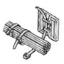 Pico 7095PT  1-1/8" Square Adhesive Backed Tie Wrap Mounts 12 per Package Image 1
