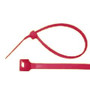 Pico 7109PT  11" 50 lbs Red Nylon Tie Wrap 25 per Package Image 0