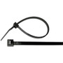 Pico 7222PT  14" 50 lbs Black Cold Weather Nylon Tie Wrap 25 Per Package  Image 0