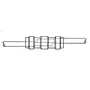 Pico 2252GT  22-16 AWG Electrical Wiring Solder Seal Heat Shrink Butt Connectors 25 Per Package Image 1