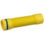 Pico 2285A  12-10 AWG to 16-14 AWG Yellow with Blue Stripe Electrical Wiring Step Down Butt Connector 100 Per Package Image 0