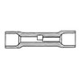 Pico 2285A  12-10 AWG to 16-14 AWG Yellow with Blue Stripe Electrical Wiring Step Down Butt Connector 100 Per Package Image 1