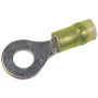 Pico 3109C  12-10 AWG(Yellow)  Electrical Wiring Nylon Insulated 3/8" Ring / Eye Terminals 18 Per Package Image 0