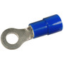 Pico 4176KT  6 AWG (Blue) Battery Cable Flared Vinyl Insulated 1/4" Brazed Lug Ring / Eye Terminals 1 Per Package Image 0
