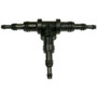 Pico 5253A  Universal Vacuum Line Tee Connector ABS Plastic - 1/8" 3/16" or 5/16" Hose ID - 50 per Package Image 0
