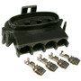 Pico 5310A  Replacement Fuel Pump/Sending Unit Harness Connector with 6 Terminals 1985-90 Black Compatible with Ford - 25 Sets per Package Image 0