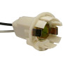 Pico 5404PT  Stop-Tail-Turn-Park Light Socket Universal Double Contact 2-18ga Leads (8912698) for Bulb 98, 1016, 1034, 1157 Compatible with GM Vehicles 1963-1977 Image 0