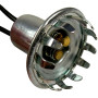Pico 5406PT  Stop-Tail-Turn-Park Light Socket Double Contact 1-1/8 Mount Hole 2-18ga Lead Bulb 1034, 1154, 1157 Compatible with GM and Ford Vehicles Image 0
