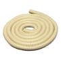 Drossbach KITBAG034  Beige Corrugated Tubing - Split Loom 3/4" x 6' Image 0